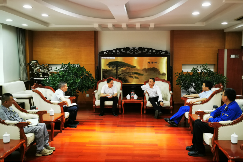 中國化學(xué)四化建與國能包頭煤化工公司舉行會談