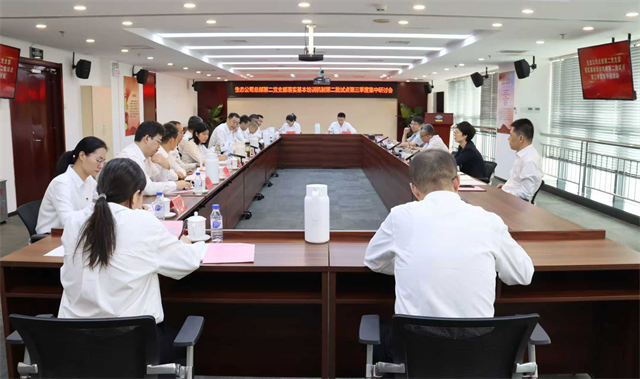 國資委黨建工作局負(fù)責(zé)同志列席指導(dǎo)中國化學(xué)生態(tài)公司基層黨組織集中研討會