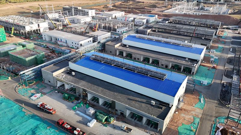 西部公司深能鄂托克旗風光制氫一體化合成綠氨項目制氫工程安裝工程